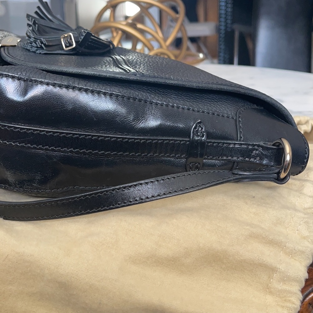 Burberry hobo black leather bag - Picture 11 of 16
